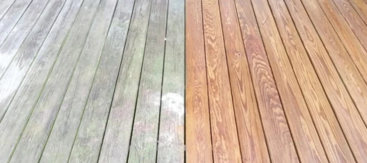 deck discoloration